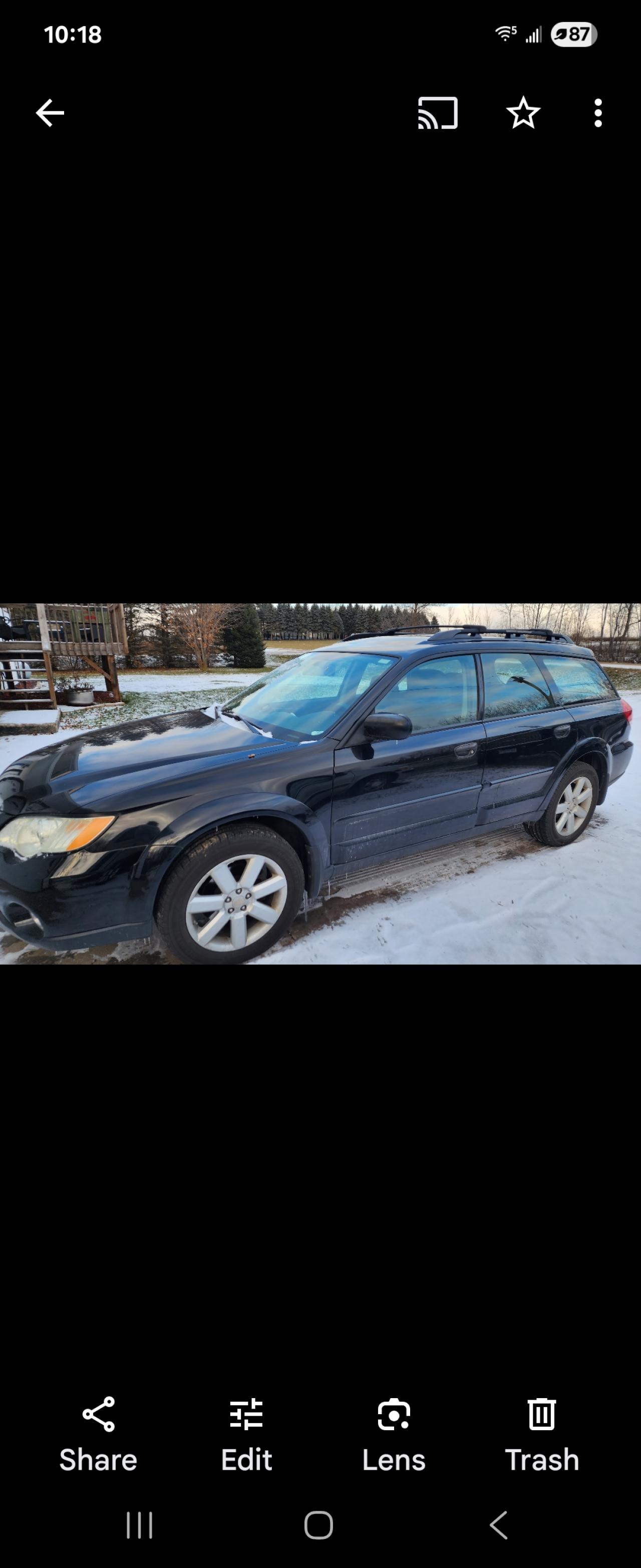 Used 2008 Subaru Outback 2.5i with VIN 4S4BP61C087351313 for sale in Minneapolis, Minnesota